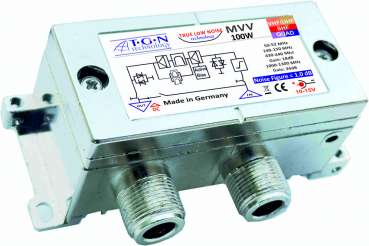 Mastvorverstärker Quadro 100W