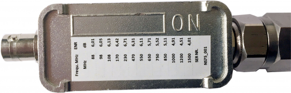 NS 75-2,5G Noise Source 6dB ENR 75 Ohm