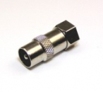 Adapter IEC-male - F-male